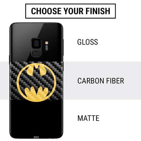 DC Comics Batman Logo Galaxy S9 Skin